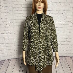 Additions By Chico's Open Front Jacket Size 1 US M